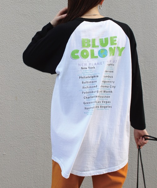 GOOD ROCK SPEED（グッドロックスピード）の「ツアーバックプリント ラグランTシャツ（Tシャツ/カットソー・レディース・ホワイト・FREE）」の3枚目の写真