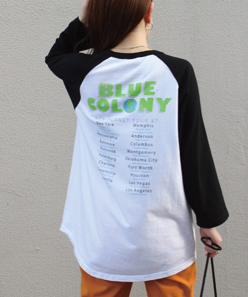 GOOD ROCK SPEED（グッドロックスピード）の「ツアーバックプリント ラグランTシャツ（Tシャツ/カットソー・レディース・ホワイト・FREE）」の10枚目の写真