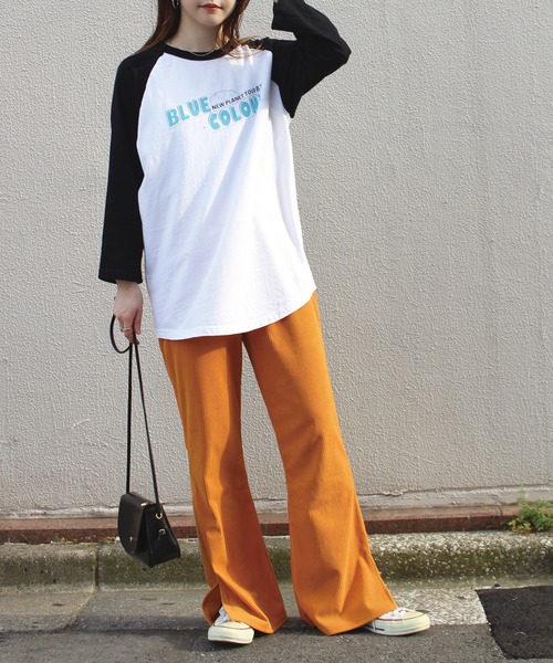 GOOD ROCK SPEED（グッドロックスピード）の「ツアーバックプリント ラグランTシャツ（Tシャツ/カットソー・レディース・ホワイト・FREE）」の9枚目の写真