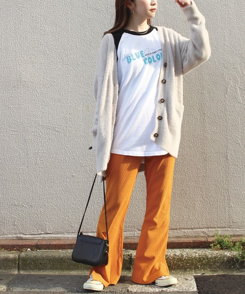 GOOD ROCK SPEED（グッドロックスピード）の「ツアーバックプリント ラグランTシャツ（Tシャツ/カットソー・レディース・ホワイト・FREE）」の13枚目の写真