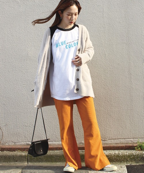 GOOD ROCK SPEED（グッドロックスピード）の「ツアーバックプリント ラグランTシャツ（Tシャツ/カットソー・レディース・ホワイト・FREE）」の14枚目の写真