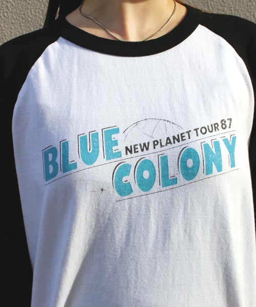 GOOD ROCK SPEED（グッドロックスピード）の「ツアーバックプリント ラグランTシャツ（Tシャツ/カットソー・レディース・ホワイト・FREE）」の12枚目の写真