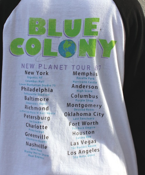 GOOD ROCK SPEED（グッドロックスピード）の「ツアーバックプリント ラグランTシャツ（Tシャツ/カットソー・レディース・ホワイト・FREE）」の4枚目の写真