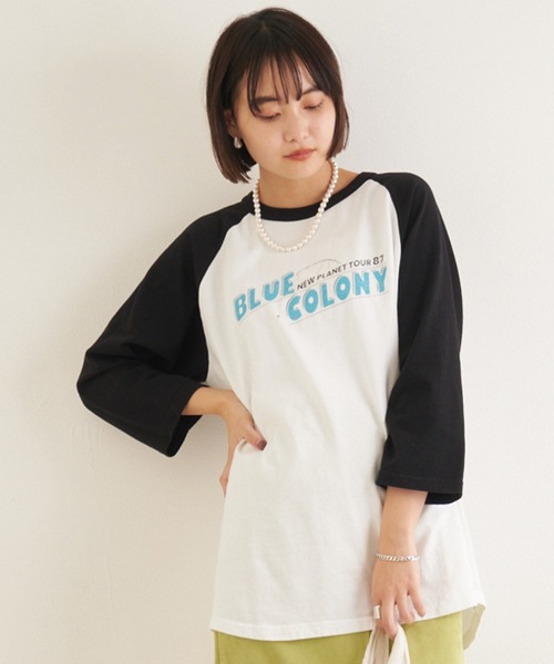 GOOD ROCK SPEED（グッドロックスピード）の「ツアーバックプリント ラグランTシャツ（Tシャツ/カットソー・レディース・ホワイト・FREE）」の18枚目の写真