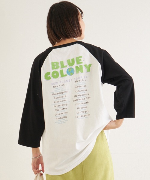 GOOD ROCK SPEED（グッドロックスピード）の「ツアーバックプリント ラグランTシャツ（Tシャツ/カットソー・レディース・ホワイト・FREE）」の16枚目の写真