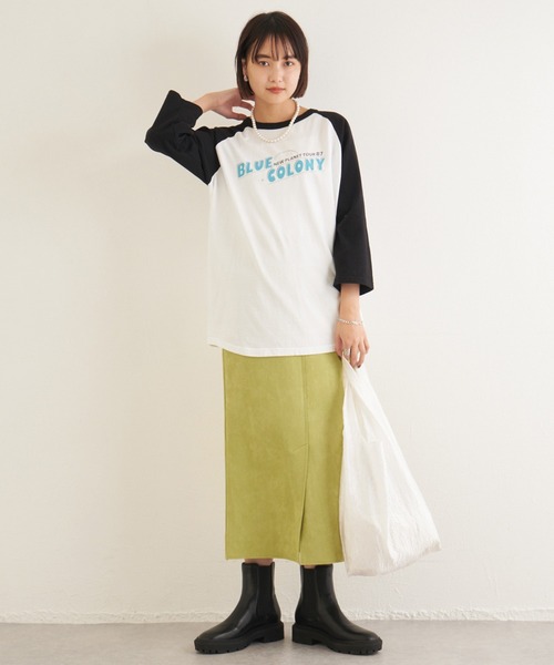 GOOD ROCK SPEED（グッドロックスピード）の「ツアーバックプリント ラグランTシャツ（Tシャツ/カットソー・レディース・ホワイト・FREE）」の20枚目の写真