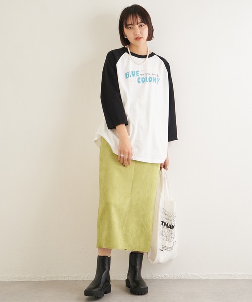 GOOD ROCK SPEED（グッドロックスピード）の「ツアーバックプリント ラグランTシャツ（Tシャツ/カットソー・レディース・ホワイト・FREE）」の21枚目の写真