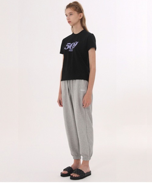 ODD STUDIO(オッドスタジオ)の「【ODD STUDIO】ODSD JOGGER PANTS / オッドスタジオ ODSD ワンポイント ロゴ ジョガー スウェットパンツ(スウェットパンツ・レディース・ブラック/グレー/オートミール・MEDIUM/LARGE)」の17枚目の写真