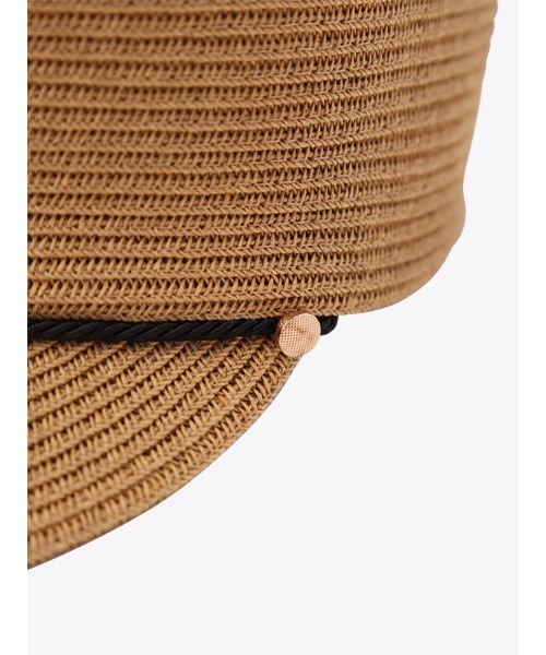 ACYM(アシーム)の「Summer Paper キャスケット(キャスケット・レディース・ブラック/ベージュ・FREE)」の11枚目の写真