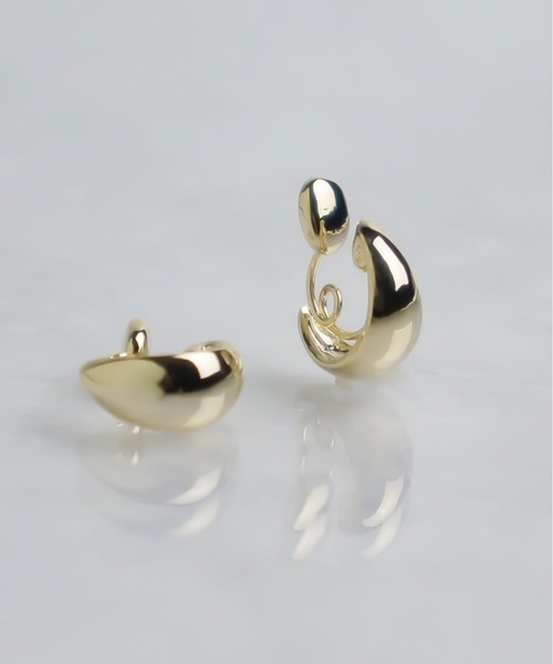 petitcro（プティクロ）の「petitcro  ミニフープ　ノンホールピアス／イヤリング OENH0210-3（イヤリング・レディース・その他1/その他4/その他3/その他5/その他2/その他6・ONE SIZE）」の2枚目の写真