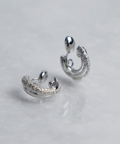 petitcro（プティクロ）の「petitcro  ミニフープ　ノンホールピアス／イヤリング OENH0210-3（イヤリング・レディース・その他1/その他4/その他3/その他5/その他2/その他6・ONE SIZE）」の5枚目の写真