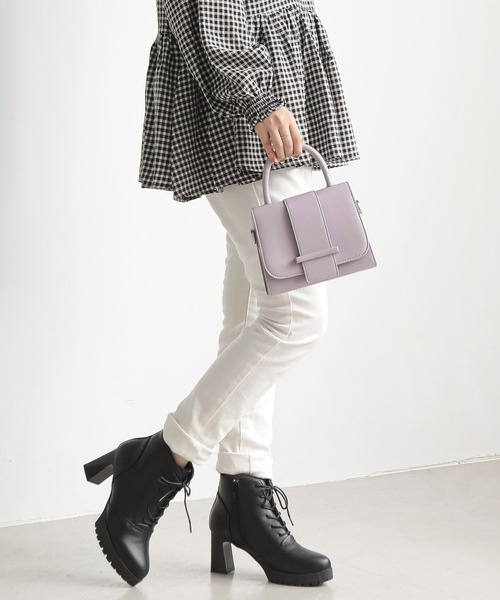 ALTROSE（アルトローズ）の「2WAYショルダーバッグ　[クレイ]（ショルダーバッグ・レディース・グレー/グリーン/ブラック/アイボリー/マスタード/パープル・FREE）」の13枚目の写真