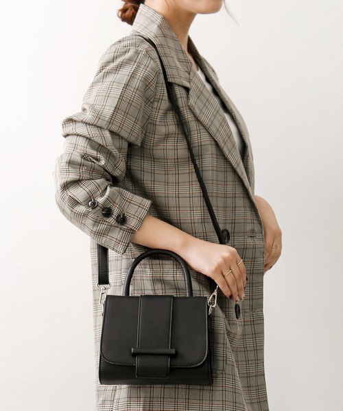 ALTROSE（アルトローズ）の「2WAYショルダーバッグ　[クレイ]（ショルダーバッグ・レディース・グレー/グリーン/ブラック/アイボリー/マスタード/パープル・FREE）」の11枚目の写真