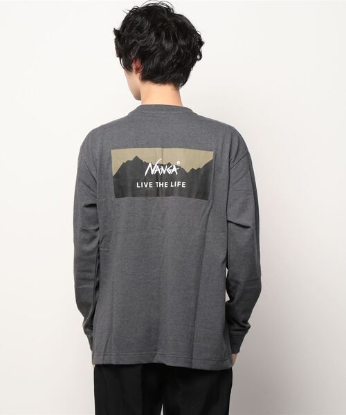 NANGA - 新品 NANGAナンガ リブザライフロングスリーブティー 黒L 楽天市場】ナンガ リブザライフロングスリーブティー TEE NANGA