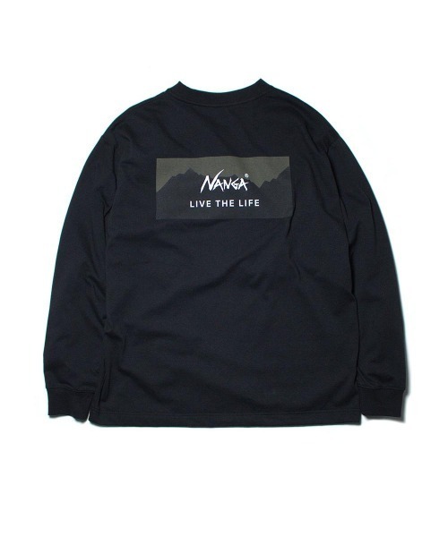 NANGA（ナンガ）の「LIVE THE LIFE LONG SLEEVE TEE／リブザ