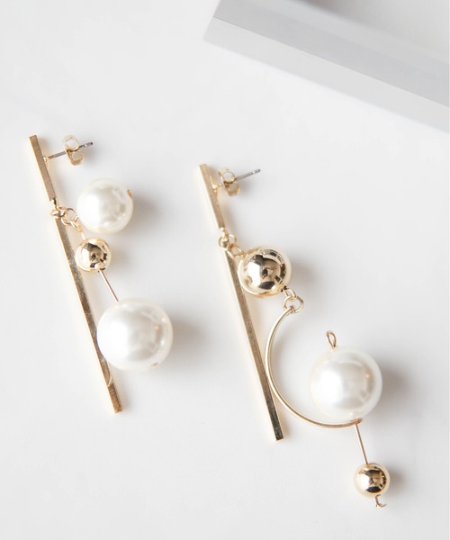 amplis(アンプリス)の「【amplis/アンプリス】cosmo /コスモ(ピアス(両耳用)・レディース・ゴールド/シルバー・FREE)」の2枚目の写真