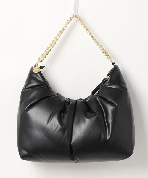 ASH（アッシュ）の「【OTTAVIA】チェーントートバッグ（トートバッグ・レディース・ブラック/アイボリー・ONE SIZE）」の3枚目の写真