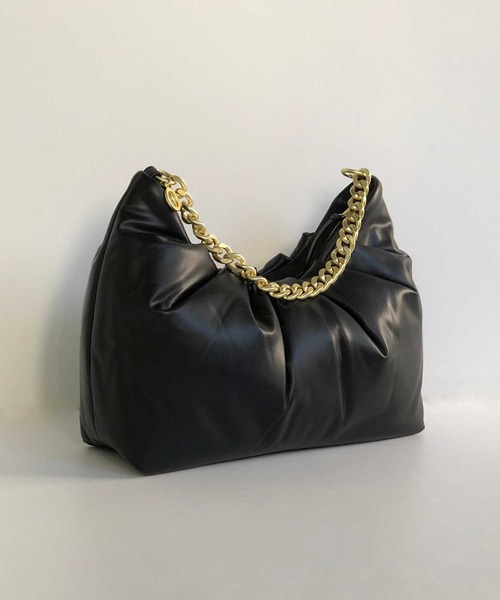 ASH（アッシュ）の「【OTTAVIA】チェーントートバッグ（トートバッグ・レディース・ブラック/アイボリー・ONE SIZE）」の13枚目の写真