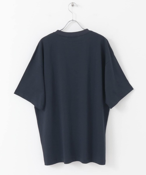 URBAN RESEARCH Sonny Label（アーバンリサーチサニーレーベル）の「ボーダー切替Tシャツ（Tシャツ/カットソー・メンズ・オフホワイト/ネイビー/オレンジ・LARGE/MEDIUM）」の7枚目の写真