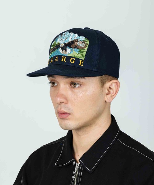XLARGE（エクストララージ）の「LAKE CAP（キャップ・メンズ・ブラック/ネイビー/ブラウン・ONE SIZE）」の3枚目の写真