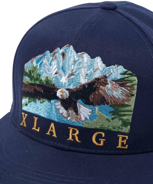 XLARGE（エクストララージ）の「LAKE CAP（キャップ・メンズ・ブラック/ネイビー/ブラウン・ONE SIZE）」の8枚目の写真