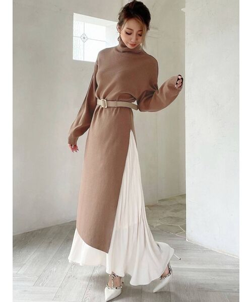 RESEXXY（リゼクシー）の「スクエアバックルベルト（ベルト・レディース・ブラック/ベージュ/ブラウン・FREE）」の9枚目の写真