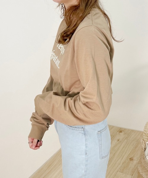 apres jour clair(アプレジュールクレア)の「【apres jour clair】アソートロゴロンT【ZOZOTOWN限定アイテム】(Tシャツ/カットソー・レディース・オフホワイト/イエロー/ベージュ/ホワイト系その他・X-LARGE/フリー)」の20枚目の写真