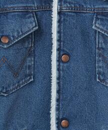 ★美品◆ロクビューティアンドユース◆Wrangler × 6デニムボアジャケット BEAUTY&YOUTH UNITED ARROWS（ビューティーアンドユース