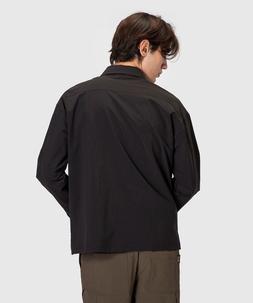 le coq sportif（ルコックスポルティフ）の「スポーツ メンズ ロングスリーブCORDURAウーブンジップシャツ カジュアル トレーニングウェア スポーツウェア（シャツ/ブラウス・メンズ・ブラック/ブロンズ/ネイビー・L/M/XL）」の17枚目の写真