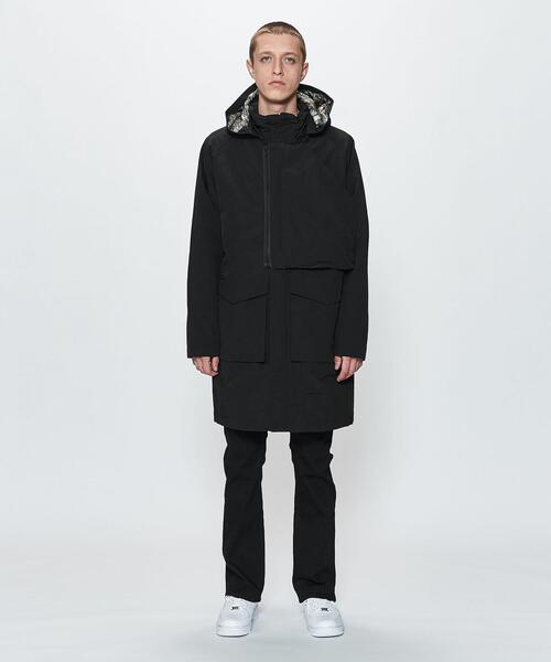 STAMPD(スタンプド)の「<STAMPD> UTILITY PK V2/アウター(モッズコート・メンズ・ブラック・M/L)」の2枚目の写真