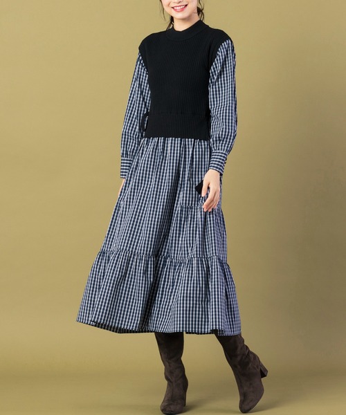 セール ニットベストワンピース ワンピース Rose Tiara ローズティアラ のファッション通販 Zozotown