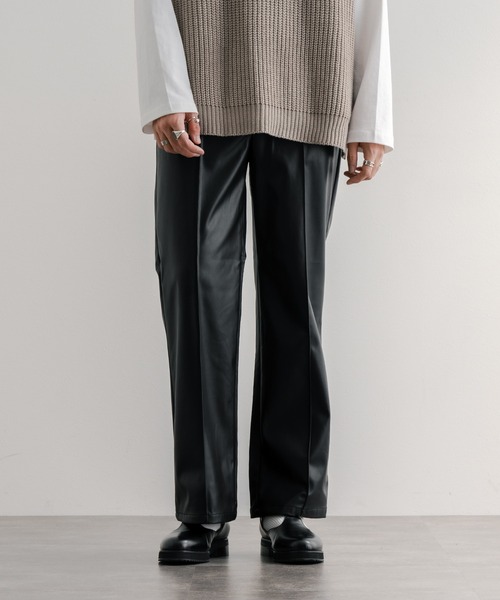 epnok（エプノック）の「シンセティックレザーパンツ（その他パンツ