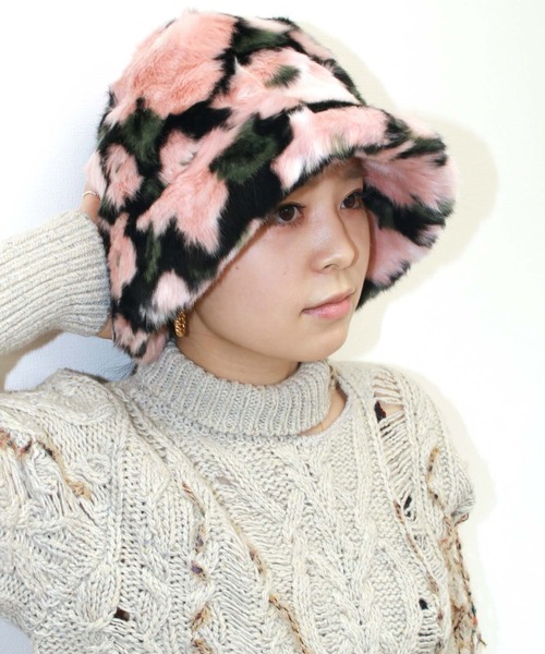grapevine by k3(グレープバインバイケースリー)の「Hattie(ハット・レディース・ピンク・ONE SIZE)」の4枚目の写真
