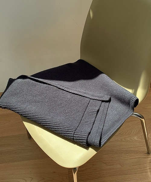 chuclla（チュクラ）の「ハイネック リブニットベスト chw21a123（ニット/セーター・レディース・ベージュ/ネイビー・FREE）」の14枚目の写真