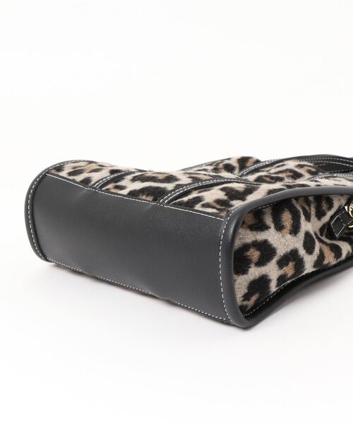 N.（N. Natural Beauty Basic）（エヌエヌナチュラルビューティーベーシック）の「レオパード柄ショルダーバッグ（トートバッグ・レディース・ブラウン系その他・ﾌﾘ-）」の2枚目の写真