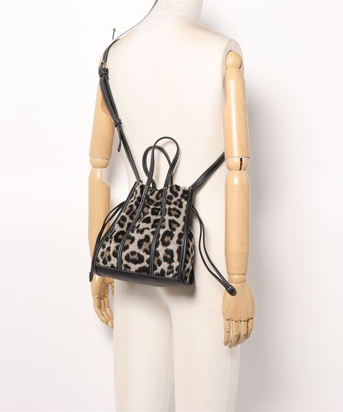 N.（N. Natural Beauty Basic）（エヌエヌナチュラルビューティーベーシック）の「レオパード柄ショルダーバッグ（トートバッグ・レディース・ブラウン系その他・ﾌﾘ-）」の5枚目の写真