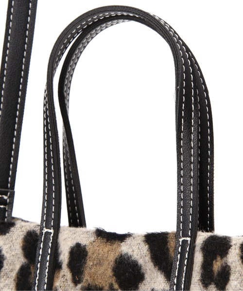 N.（N. Natural Beauty Basic）（エヌエヌナチュラルビューティーベーシック）の「レオパード柄ショルダーバッグ（トートバッグ・レディース・ブラウン系その他・ﾌﾘ-）」の8枚目の写真