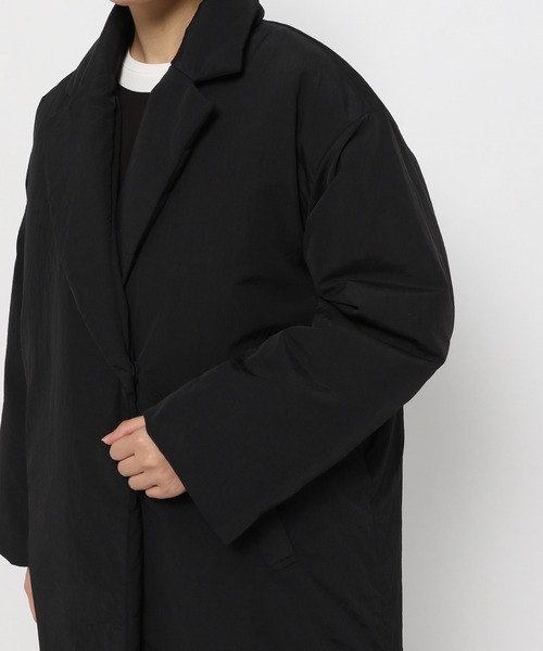 LEPSIM(レプシィム)の「中綿チェスターコート 255231(チェスターコート・レディース・ブラック/ベージュ・FREE)」の9枚目の写真