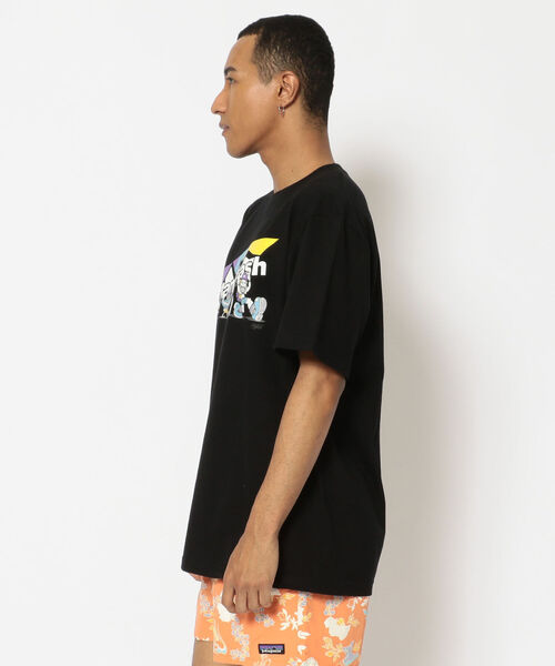 MANASTASH（マナスタッシュ）の「MANASTASH/マナスタッシュ　BEN LAMB SCHEME LOGO TEE ベンラムスキームロゴティー　7123059（Tシャツ/カットソー・メンズ・イエロー/ブラック/ホワイト・LARGE/X-LARGE/MEDIUM）」の8枚目の写真