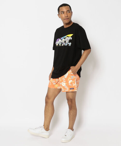 MANASTASH（マナスタッシュ）の「MANASTASH/マナスタッシュ　BEN LAMB SCHEME LOGO TEE ベンラムスキームロゴティー　7123059（Tシャツ/カットソー・メンズ・イエロー/ブラック/ホワイト・LARGE/X-LARGE/MEDIUM）」の7枚目の写真