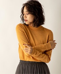 防縮メリノウールトップス