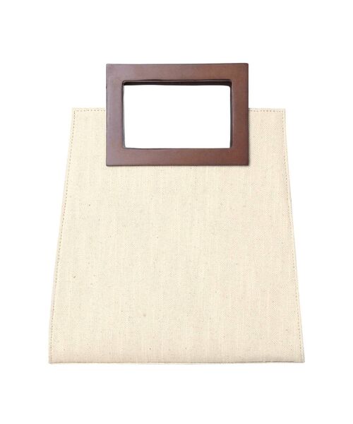 MURUA（ムルーア）の「スクエアハンドルバッグ（ハンドバッグ・レディース・アイボリー/その他1・FREE）」の11枚目の写真