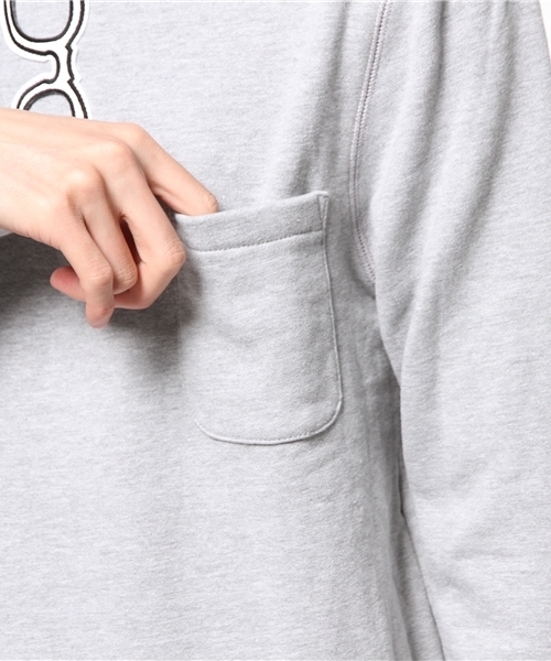 SUPERTHANKS（スーパーサンクス）の「SUPER THANKS(スーパーサンクス) サングラスワッペンスウェット（スウェット・メンズ・ホワイト/グレー/ブラック・MEDIUM/SMALL/LARGE）」の10枚目の写真