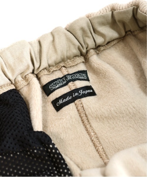 SUNNY  SPORTS（サニースポーツ）の「SUNNY SPORTS /サニースポーツ RELAX THERMAL PANTS BOMBERHEAT（スウェットパンツ・メンズ・ブラック/ベージュ・MEDIUM/LARGE）」の17枚目の写真
