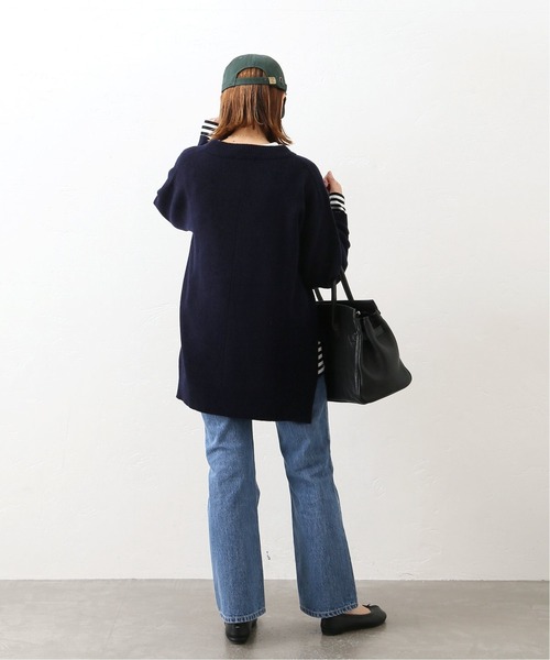 JOURNAL STANDARD(ジャーナルスタンダード)の「ウールカシミヤホールガーメントクルーネック(ニット/セーター・レディース・ホワイト/ネイビー/ピンク/イエロー・FREE)」の21枚目の写真