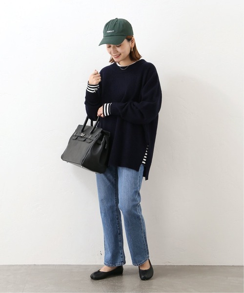 JOURNAL STANDARD(ジャーナルスタンダード)の「ウールカシミヤホールガーメントクルーネック(ニット/セーター・レディース・ホワイト/ネイビー/ピンク/イエロー・FREE)」の20枚目の写真