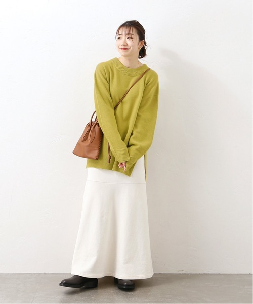 JOURNAL STANDARD(ジャーナルスタンダード)の「ウールカシミヤホールガーメントクルーネック(ニット/セーター・レディース・ホワイト/ネイビー/ピンク/イエロー・FREE)」の15枚目の写真