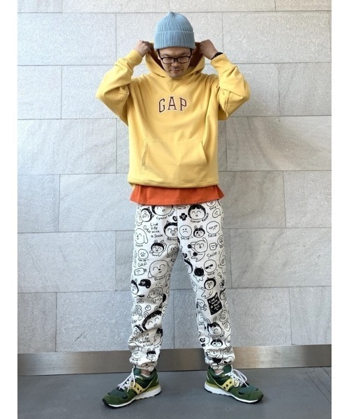 GAP - GAP ギャップ×HOZO 総柄プリントパーカー・プリントジョガーパンツ XS GAP（ギャップ）の「総柄 HOZO プリントジョガーパンツ