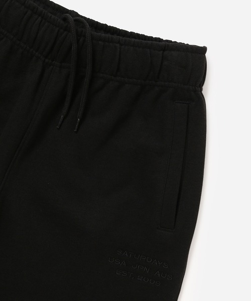 Saturdays NYC(サタデーズ ニューヨークシティ )の「Stanton International Sweatpant(スウェットパンツ・レディース・グリーン/ブラック/キナリ・M/S/X-SMALL/L)」の9枚目の写真