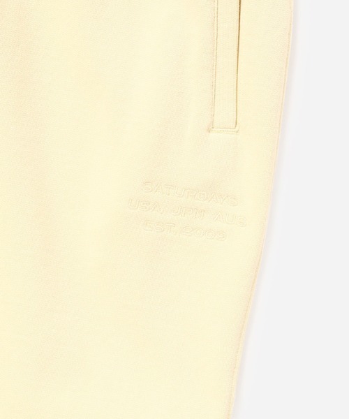 Saturdays NYC(サタデーズ ニューヨークシティ )の「Stanton International Sweatpant(スウェットパンツ・レディース・グリーン/ブラック/キナリ・M/S/X-SMALL/L)」の21枚目の写真